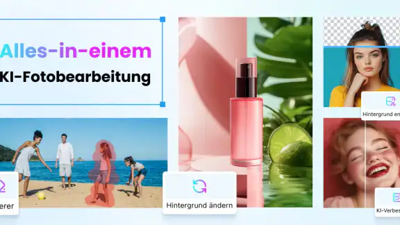 KI-Fotoeditor,Objekt Entfernen
