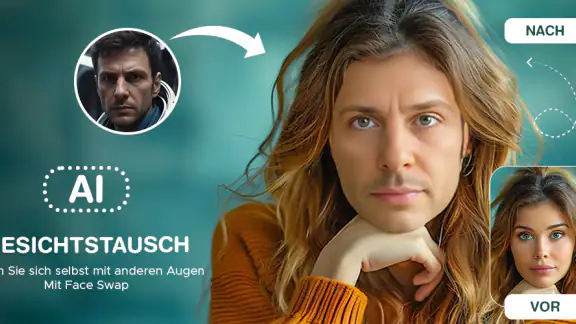 KI Gesichtstausch: Fotoeditor