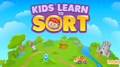 Kinder lernen Sortieren