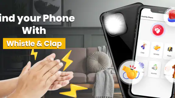 Klatschen Handy Finden