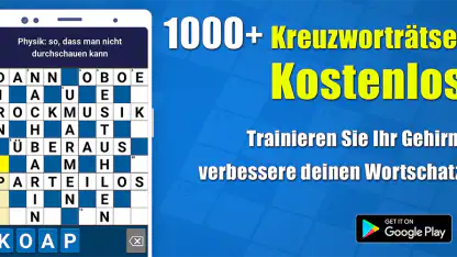 Kreuzworträtsel Deutsch Rätsel