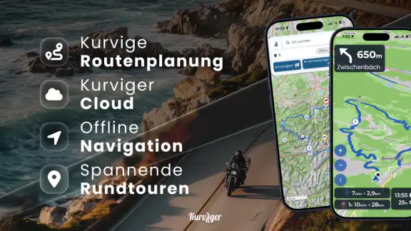 Kurviger - Motorrad Navigation