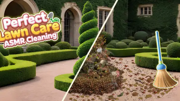 Lawn Care ASMR Cleaning