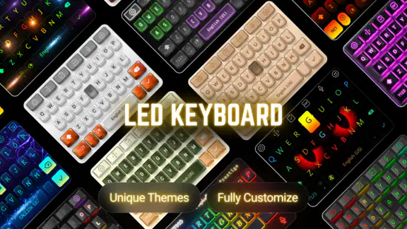 LED-Tastatur bunt