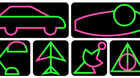 Linienzeichnung: Kein Lift