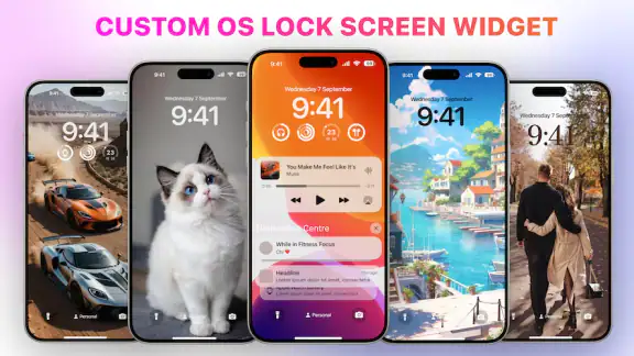 Lock Screen, Widgets - YoLock