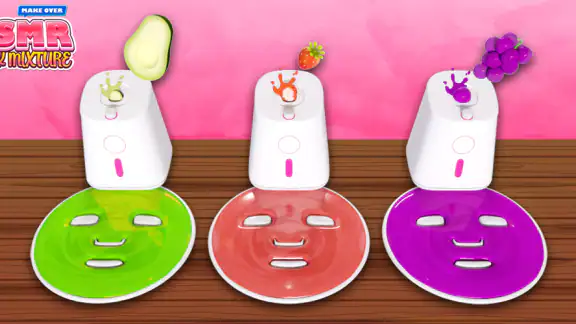 Mask Mixture: ASMR Makeover