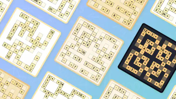 Mathematik-Puzzles - Crossmath