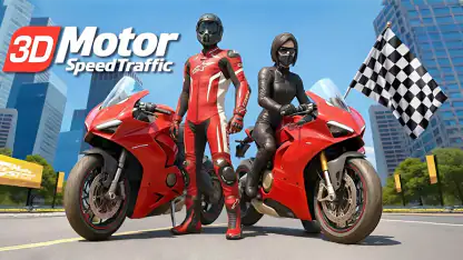 Motor Speed Traffic 3D