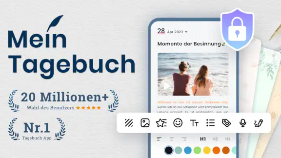 My Diary, Journal Tagebuch app