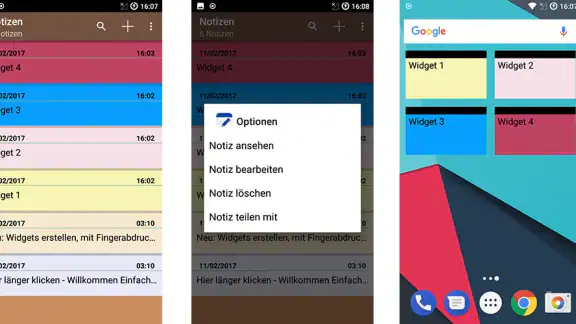 Notizen App Deutsch