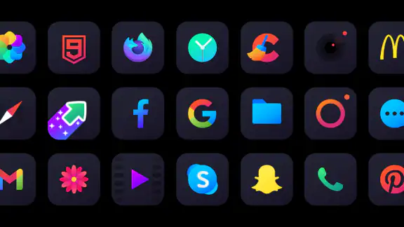Nova Dark Icon Pack