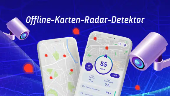 Offline-Karten, GPS,Tachometer