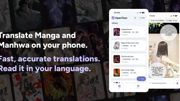 OpenToon - Manga Übersetzer