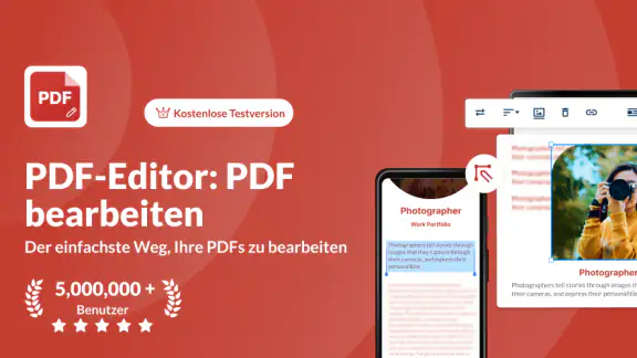 PDF Editor: PDF bearbeiten