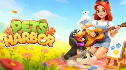 Pets Harbor: Merge & Restore1