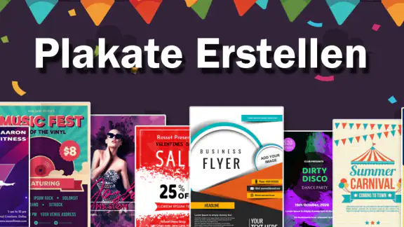 Plakate Erstellen Poster Flyer