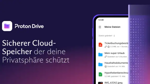 Proton Drive: Cloud-Speicher