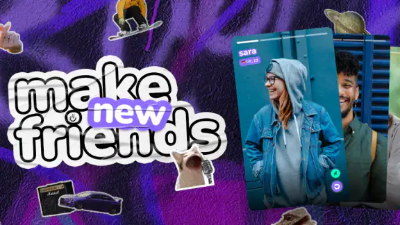 purp - Finde neue Freunde
