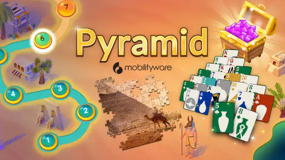 Pyramid Solitaire: Kartenspiel