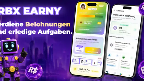 RBX Earny: Coins & Belohnungen
