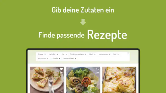 Restegourmet: Rezeptsuche & KI