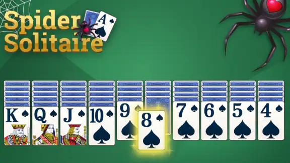 Retro Spider Solitär