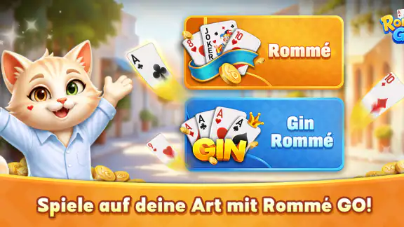Rommé GO! - Kartenspiel Online