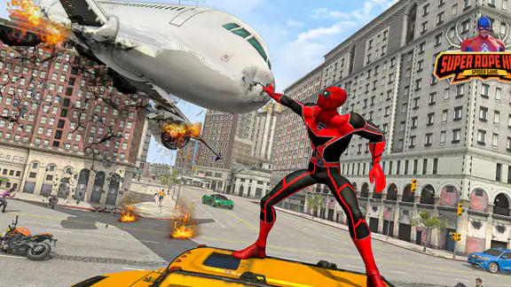 Rope Action City Fighting Game