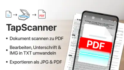 Scan zu PDF App - TapScanner