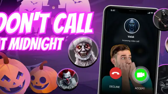 Scary Call & Fake Prank Chat