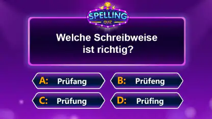 Spelling Quiz - Quiz-Wortspiel