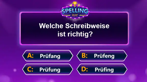Spelling Quiz - Quiz-Wortspiel