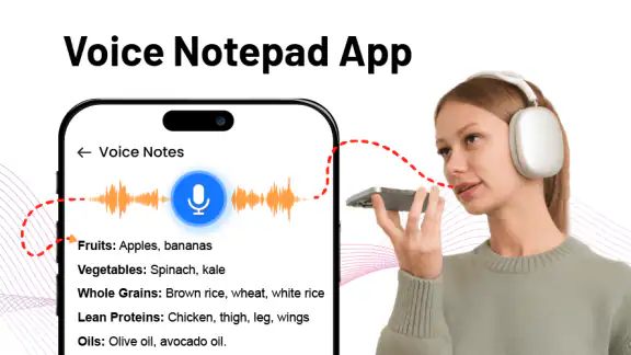 Sprachnotiz - Notizbuch App