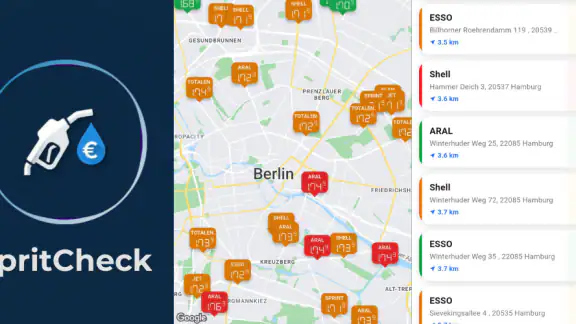 SpritCheck: Günstig Tanken