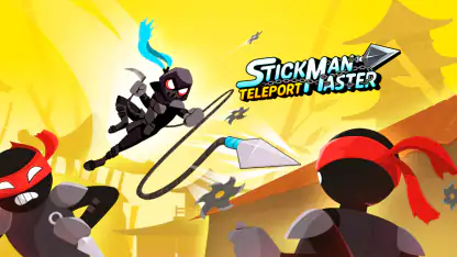 Stickman Teleport Master 3D