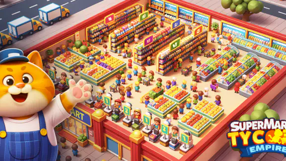 Supermarket Tycoon Empire