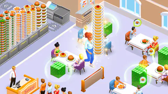 Suzy Koch-und Restaurant-Spiel