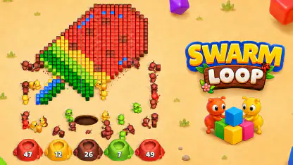 Swarm Loop: Block Rush