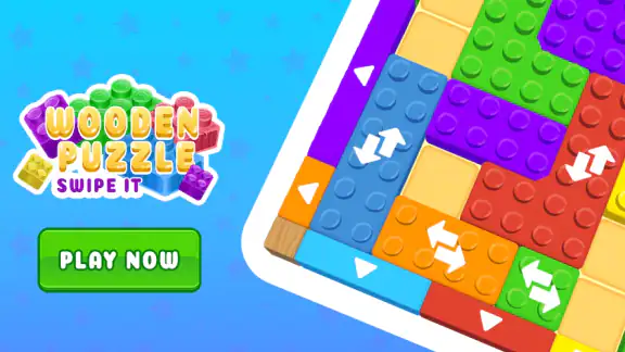 Swipe It: Board Wooden Puzzle