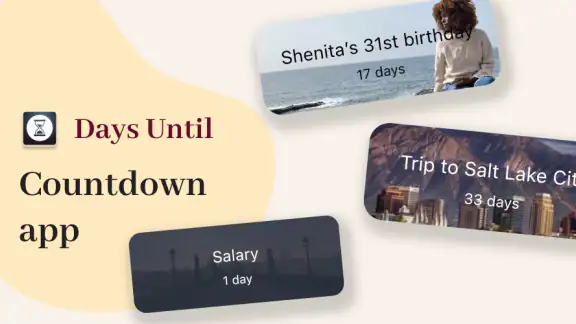 Tage bis – Countdown
