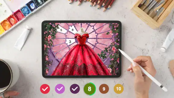 Tap Color Pro: Farbe nach Zahl