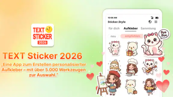 TextSticker 2026 WAStickerApps