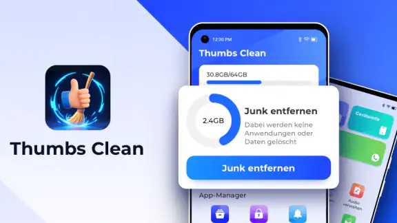 Thumbs Clean: Schnellreinigung