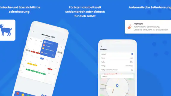 timeGOAT Zeiterfassung