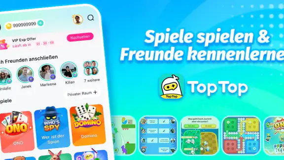 TopTop : Spiele & Chat