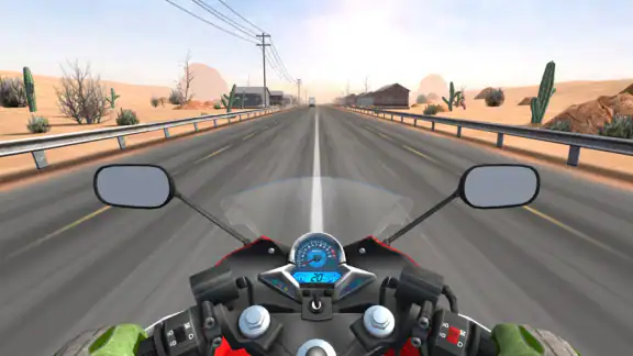 Traffic Moto Rider City