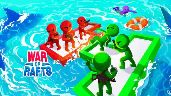 War of Rafts: Seeschlacht