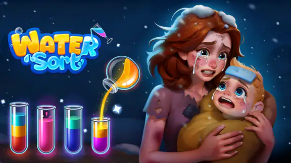 Water Sort: Farbe Puzzle