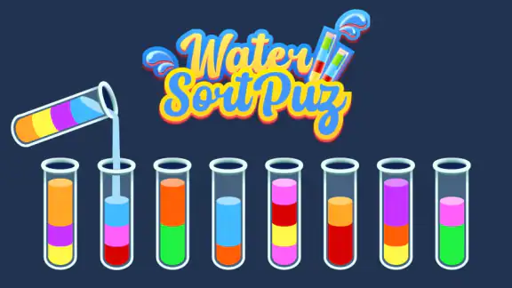 Water Sortpuz - Puzzlespiel
